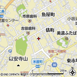 岐阜県美濃市2118-3周辺の地図