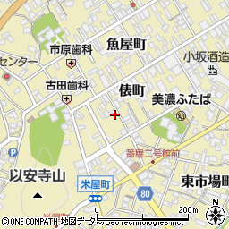 岐阜県美濃市2129周辺の地図
