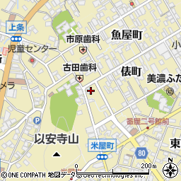 岐阜県美濃市2118-9周辺の地図