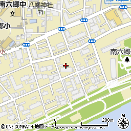 東京都大田区南六郷2丁目37周辺の地図