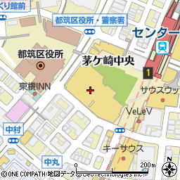 南国酒家 港北TOKYU S．C店周辺の地図