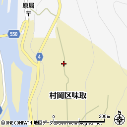 兵庫県美方郡香美町村岡区味取878周辺の地図