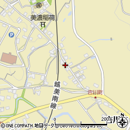 岐阜県美濃市3100周辺の地図