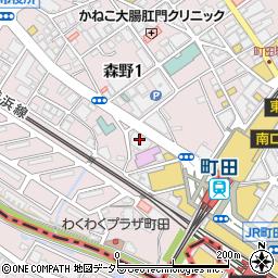 三井のリハウス町田店周辺の地図