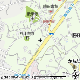 神奈川県横浜市都筑区勝田町1225周辺の地図
