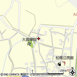 岐阜県山県市松尾345周辺の地図