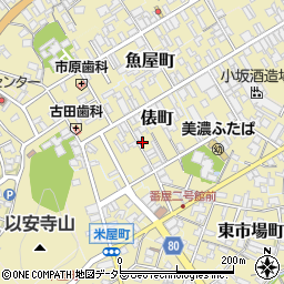 岐阜県美濃市2146周辺の地図