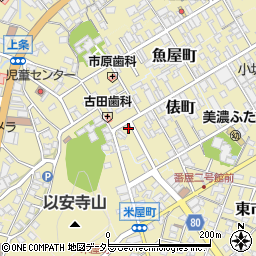岐阜県美濃市2118-38周辺の地図