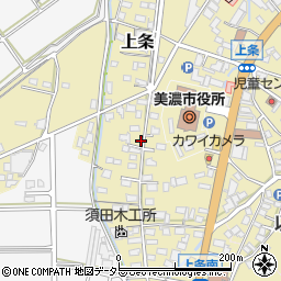 岐阜県美濃市1249周辺の地図