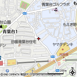 リパーク横浜もえぎ野駐車場周辺の地図