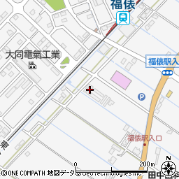福俵ヴィレッジＥ周辺の地図