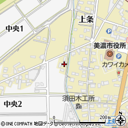 岐阜県美濃市835周辺の地図