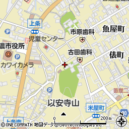 岐阜県美濃市2641周辺の地図