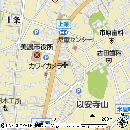 岐阜県美濃市87周辺の地図