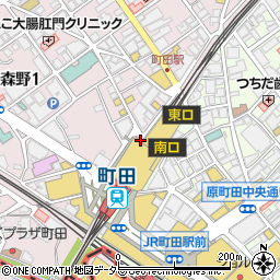 東京都町田市森野1丁目16周辺の地図