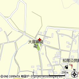 岐阜県山県市松尾350周辺の地図
