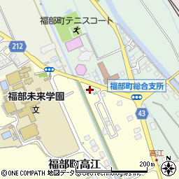 鳥取県鳥取市福部町高江60-1周辺の地図