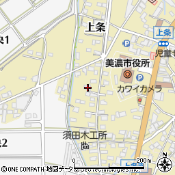 岐阜県美濃市1251周辺の地図