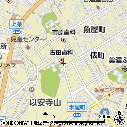 岐阜県美濃市2114-2周辺の地図