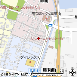 鳥取県境港市岬町1-39周辺の地図