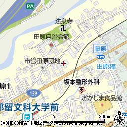 ＪＡつる農産物直売所周辺の地図