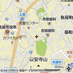 岐阜県美濃市2027周辺の地図
