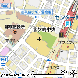 ＦＬＤｊａｐａｎ　港北東急店周辺の地図