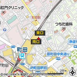 小田急町田　アメリカンテニススクール周辺の地図