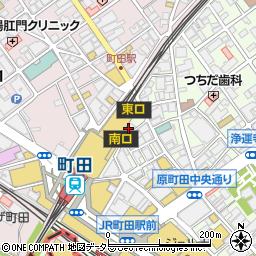 ほぐしや本舗ＲｉＲＡＫＵＦｕｌｌ小田急百貨店町田店周辺の地図