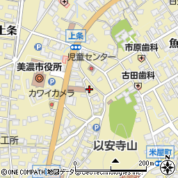 岐阜県美濃市2045周辺の地図