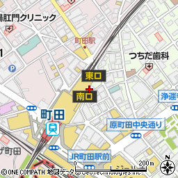 渋谷西村フルーツパーラー 町田店周辺の地図