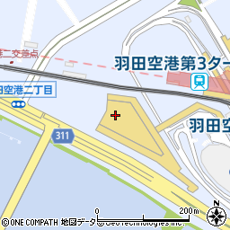 どうとんぼり神座 羽田エアポートガーデン店周辺の地図