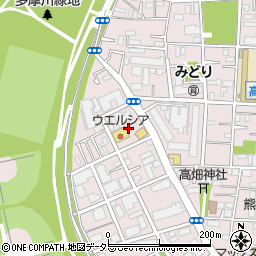 東京都大田区西六郷4丁目36周辺の地図