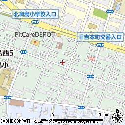 シャルマン横浜周辺の地図