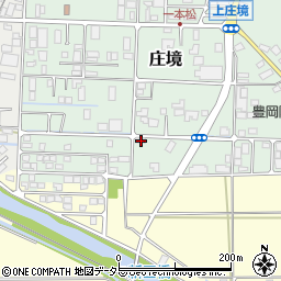 兵庫県豊岡市庄境1105周辺の地図