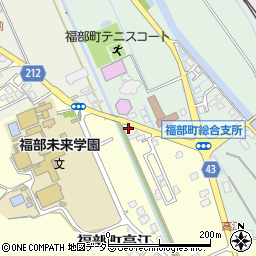 鳥取県鳥取市福部町高江60周辺の地図