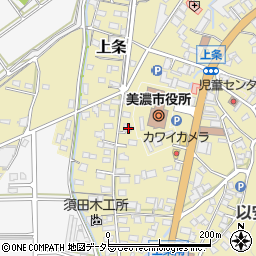 岐阜県美濃市1248周辺の地図