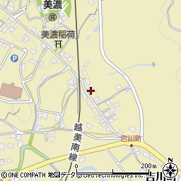 岐阜県美濃市3080周辺の地図