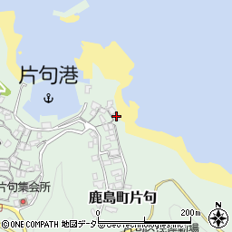 島根県松江市鹿島町片句413周辺の地図