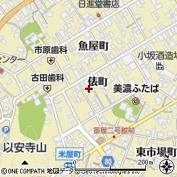 岐阜県美濃市2153周辺の地図
