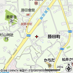 神奈川県横浜市都筑区勝田町1157周辺の地図