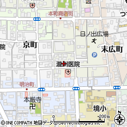 鳥取県境港市日ノ出町93周辺の地図