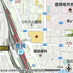 全但バス株式会社　豊岡駅前出張所周辺の地図