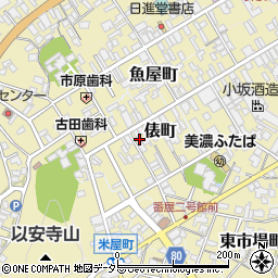 岐阜県美濃市2147周辺の地図