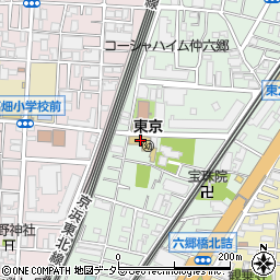 東京都大田区仲六郷4丁目6-9周辺の地図