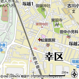 有限会社柳川電気周辺の地図