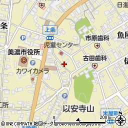 岐阜県美濃市2042周辺の地図