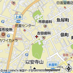 岐阜県美濃市2096周辺の地図