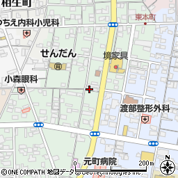 鳥取県境港市東本町26周辺の地図
