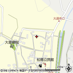 岐阜県山県市松尾316周辺の地図